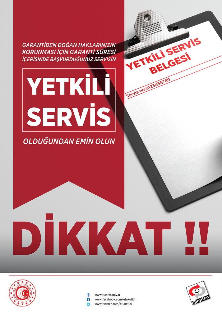 Yetkili Servis Olduğundan Emin Olun